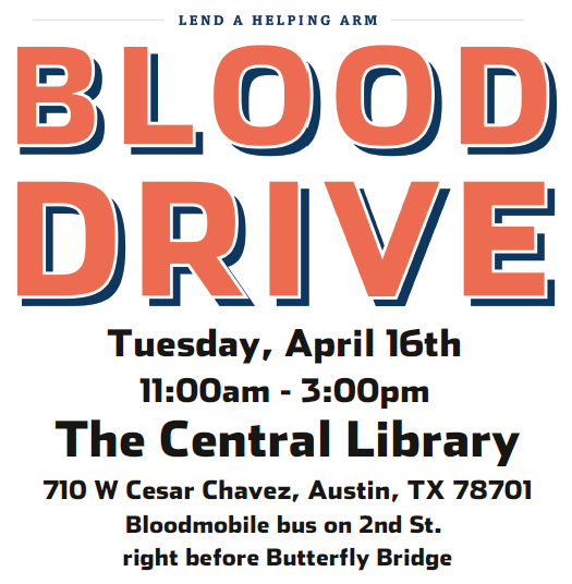 Lend a helping arm! Reserve your spot: weareblood.org/donor/schedule…