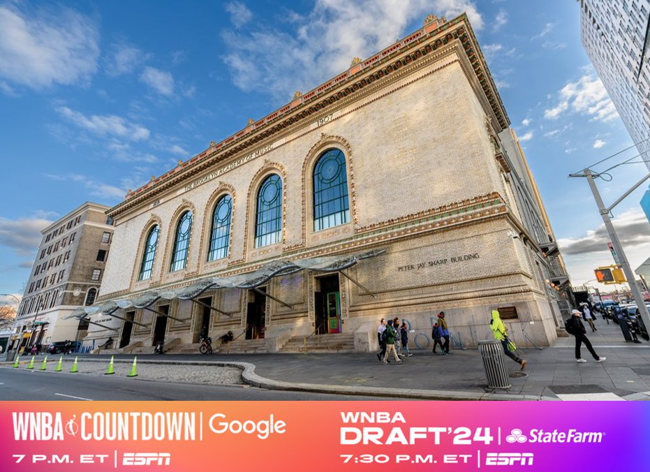 .@sportsvideo previews the cameras, tech and how ESPN is covering tonight's #WNBADraft at @BAM_Brooklyn: bit.ly/3xDaG16 ESPN remote ops supervisor @catcarroon1193: “The venue is beautiful and will make a one-of-a-kind backdrop for such a historic WNBA Draft.”