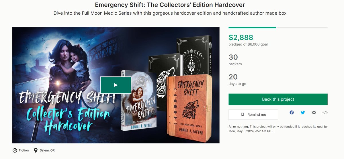 FallenKittenPro's tweet photo. Nearly 50% funded!! 30 brave people have pledged their souls. I mean digital representations of green paper, no souls have been exchanged and given to the moon goddess yet... https://t.co/zAADvSK9HG