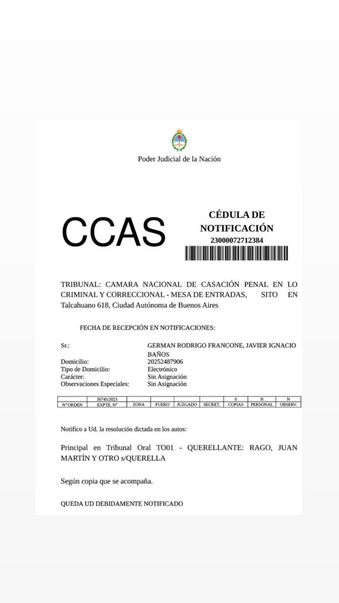 politopj's tweet photo. ⭕️ La justicia falló a favor de Lucas Benvenuto en el juicio que le inició Jey Mammon por acusarlo de abuso de menores. Javier Moral, su abogado, confirmó que la Cámara de Casación resolvió que “no mintió”. https://t.co/Fq9Yvo4BbF