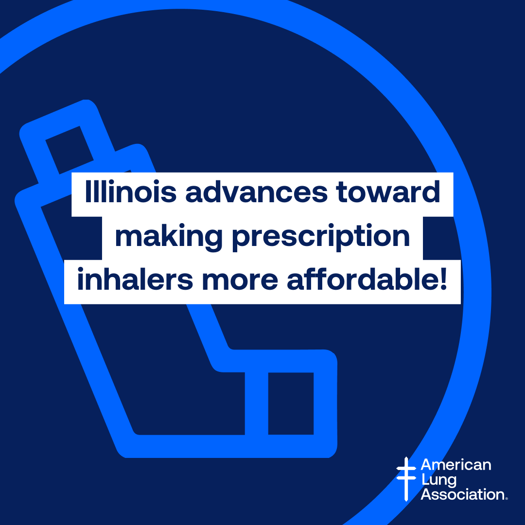 🎉 Exciting news! 🎉The Illinois Senate has passed SB3203, sponsored by Sen. Hunter, which caps the monthly cost of a single prescription #inhaler copay at $25 & prevents these costs from being subject to a deductible. Read more here: on.lung.org/3Q1RPmK #asthma #copd