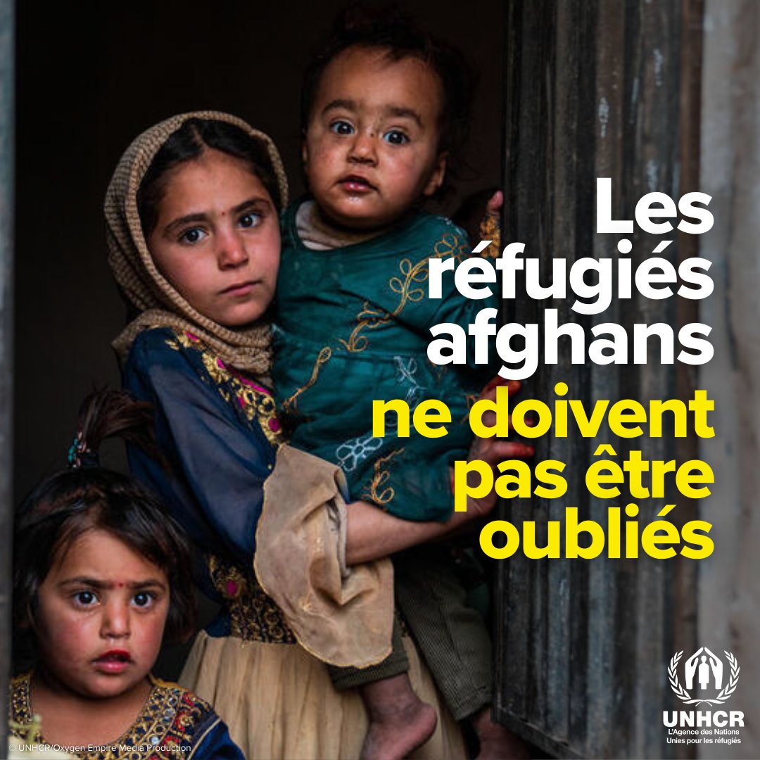 Des millions de réfugiés afghans et leurs communautés d'accueil sont confrontés à des conditions difficiles.

@Le_HCR s'efforce de protéger les plus vulnérables, mais un soutien international supplémentaire est nécessaire de toute urgence.