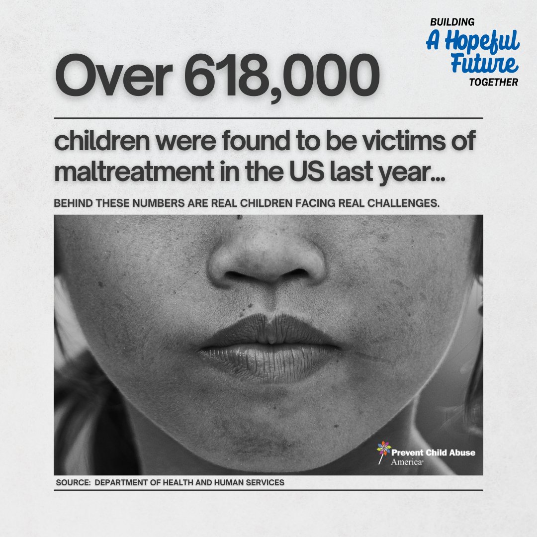 If you see something, say something.  Over 618,000 children were found to be victims of maltreatment in the U.S. last year.  Report child maltreatment to Renville County Human Services by calling 320-523-2202.  #preventchildabuse
