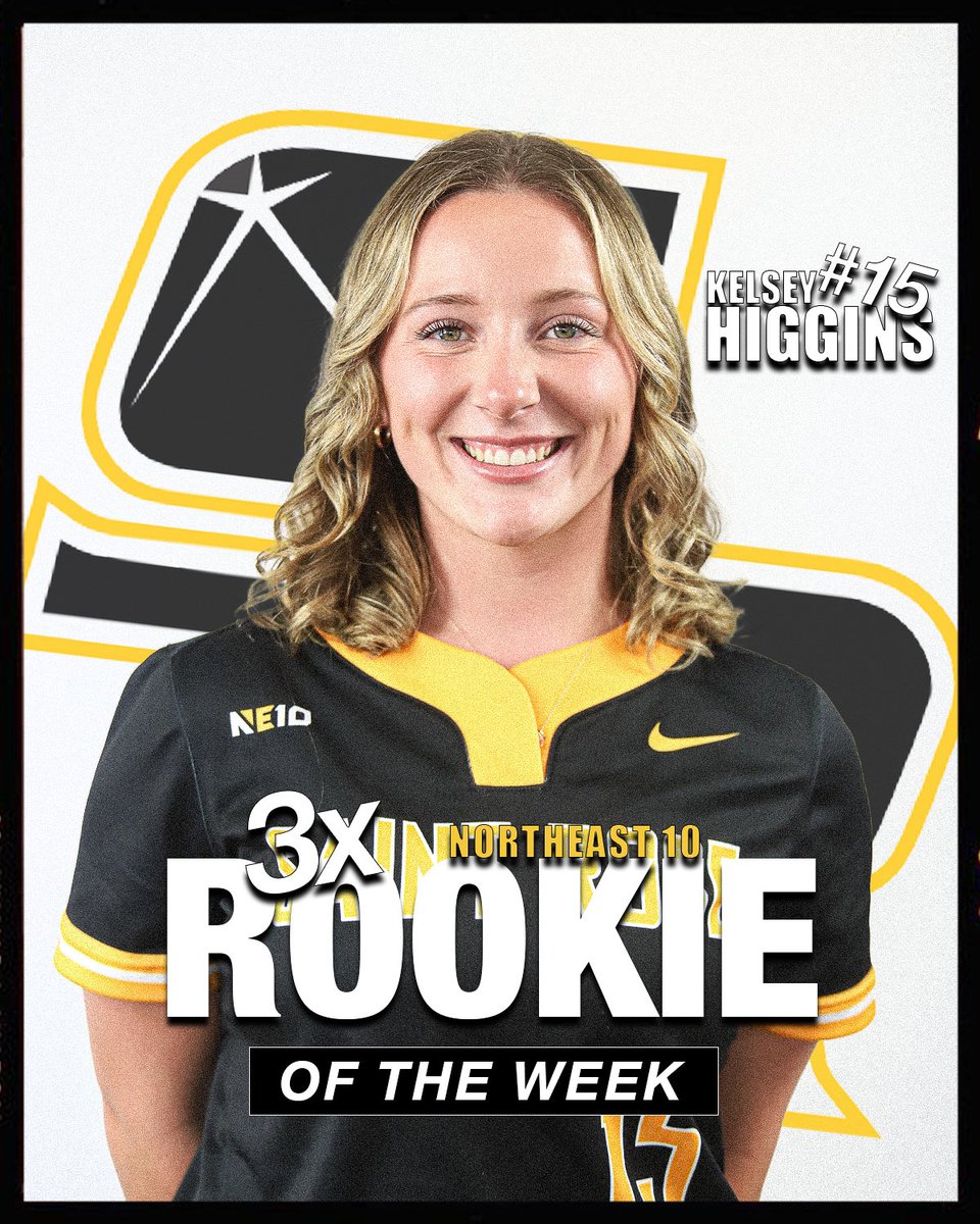 This is turning into a Kelsey Higgins fan page…sorry not sorry🤷🏽‍♀️ @kelseyhigginns hit .455 this week with 1 HR, 7 RBIs, 4 runs to lead us in a 3-1 week. She leads the conference with 9 homeruns🙌🏼 #GoGoldenKnights