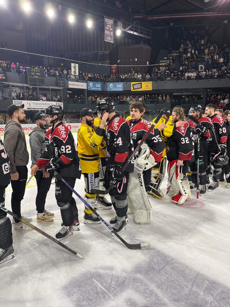 Pas de grande victoire sans un grand adversaire. Merci aux @BoxersBordeaux pour ces 6 duels d’une intensité folle !! 🤜🤛