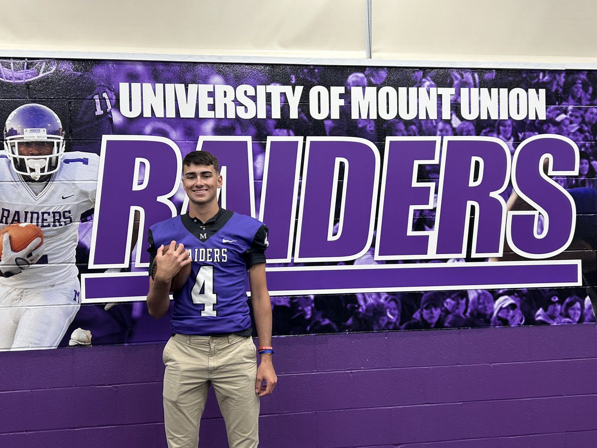 Konnor Vonhagen on his visit at Mount Union! @KonnorVonhagen