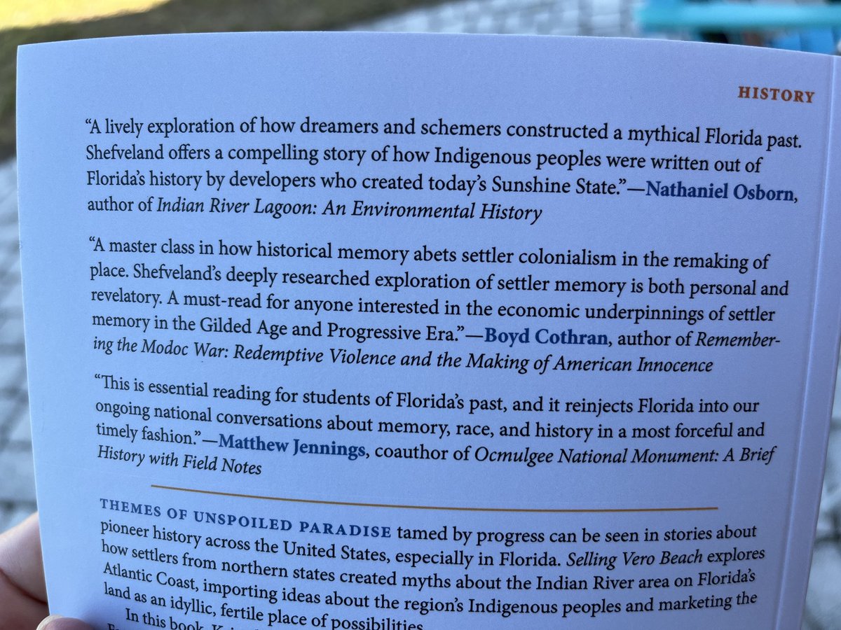 You should really read ⁦@kristalynmarie⁩ fun new book. Not sure what to write so letting my blurb speak for itself. ⁦@floridapress⁩ ⁦@HerbertHistory⁩