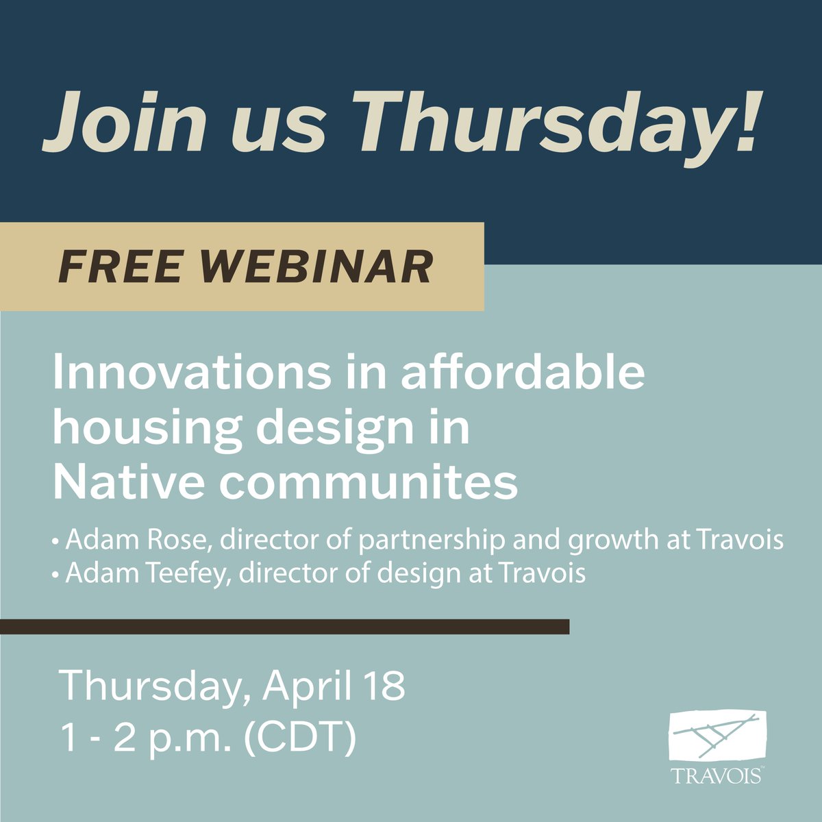 TravoisKC's tweet photo. This week we will walk through the latest innovations and cost-saving measures for quality, affordable housing design. We’ll touch on renewable energy and green design and how it can be adapted to fit into funding requirements.
Sign up here: https://t.co/wiuI9V6h0s https://t.co/dDsntmNqBc