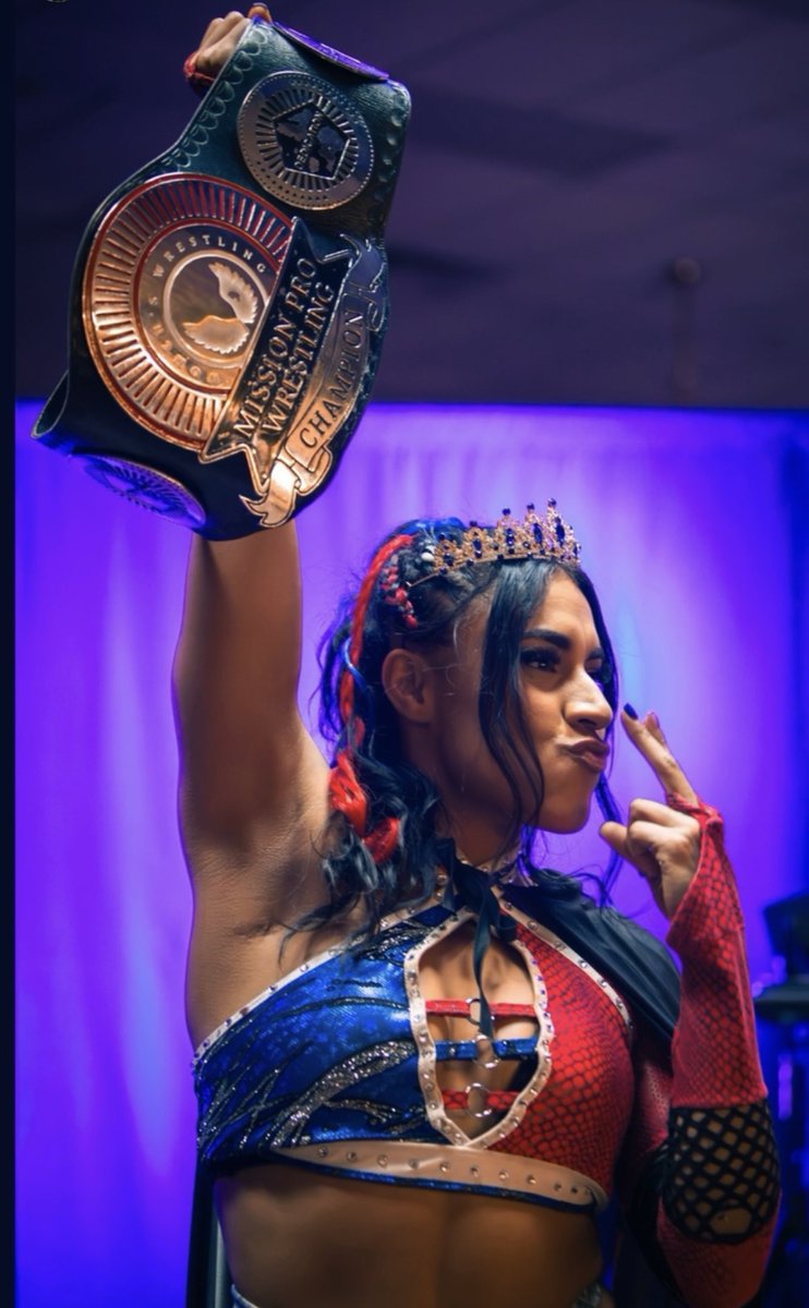 MissionProWres's tweet photo. We’re starting #MPWMania week like a champ. 😎
RT if you’re ready for Saturday! 🤘🏽
🎫: https://t.co/Bieu5i7szO
📺: @TitleMatchWN
#MondayMotivaton #MissionPro #MissionProWrestling #MPW #WomensWrestling #WWERaw ##SmackDown #AEWDynamite #AEWDynasty https://t.co/JvKVH1gEjo