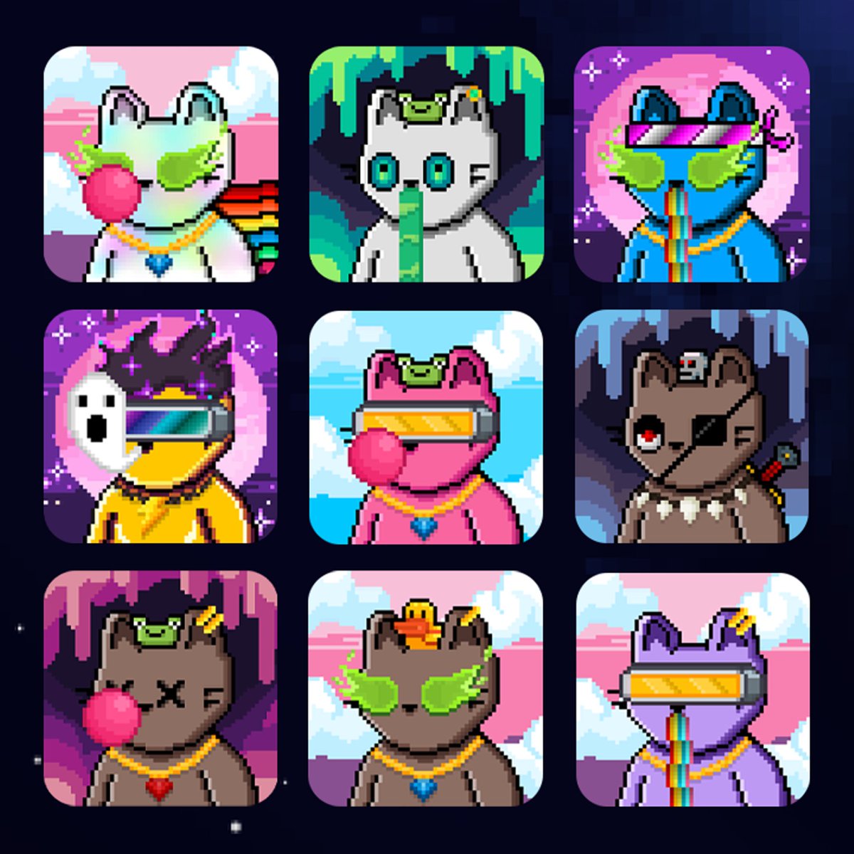 Be part of the Calicos family🐱

MINT HERE - launchpad.heymint.xyz/mint/calicos