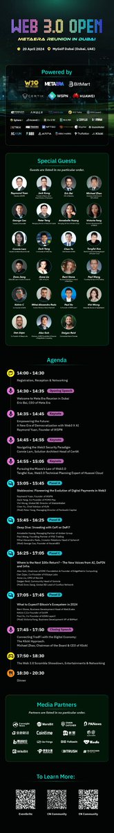 BitMart_es's tweet photo. 🎉¡Estamos emocionados de anunciar que somos coanfitrión del evento "Web 3.0 Open - Meta Era Reunion in Dubai" durante el #TOKEN2049 Dubai!
👀¡Mira la programación oficial y la agenda!
🎟️Preinscripción: https://t.co/G3rZACsScm
#Web3 #BitMart #BMX #CriptoEvents https://t.co/PeyFFtWBO2