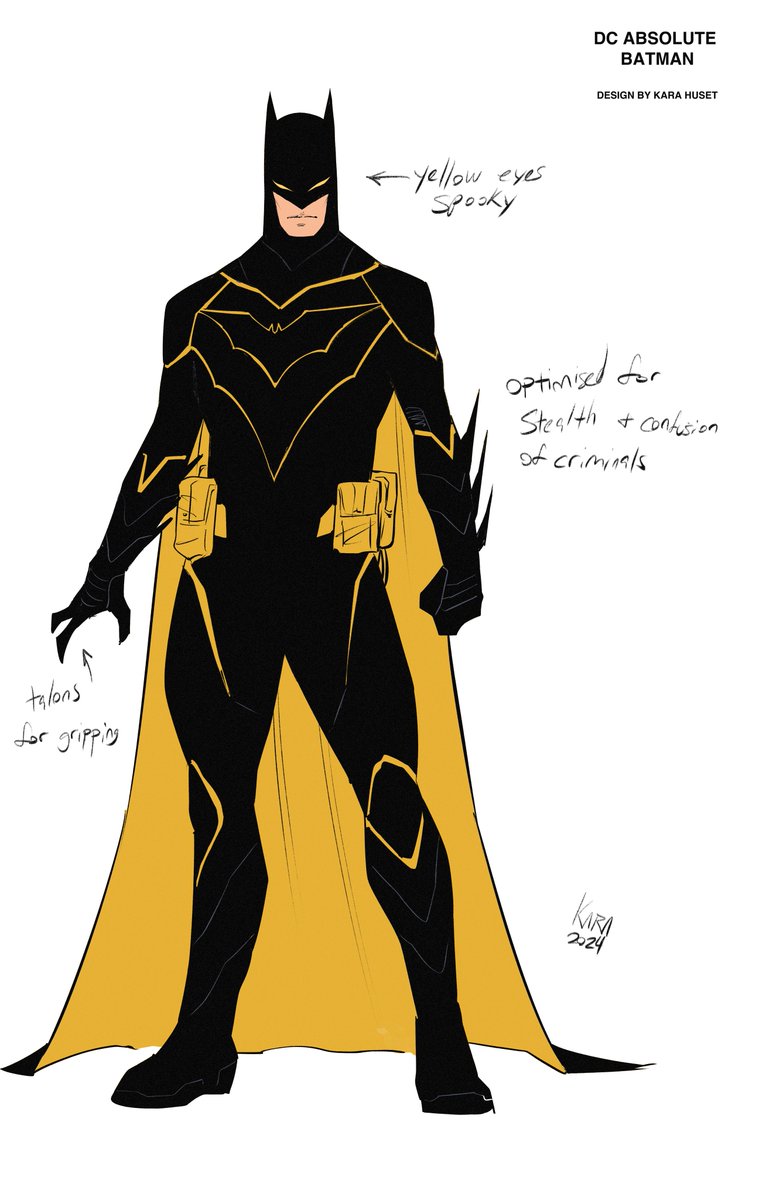 DC Absolute Batman design! At least, a very quick take on it by me! Hope the rumors are true, sounds awesome to me