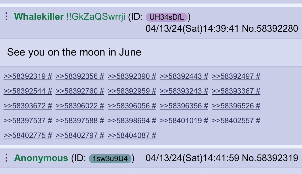 This anon was legit. 
Remember the $1 $LINK fight? 
IYKYK.