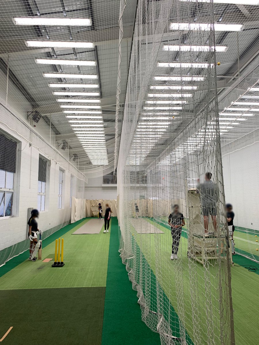 HPCricket1's tweet photo. A natural boost for @leicswomenccc u15 as we trained at Grace Road tonight! Focus was on using intent to score against spin (Merlyn BM) and left arm medium pace!  Finished with their favourite 6 point drill. Great buzz and energy tonight! 
#LCCCGirls #ThisGirlCan #CricketCoaching https://t.co/eB3ca5KXsm