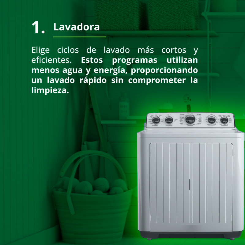ENSApanama's tweet photo. ¡Reducir tu consumo de energía es posible! 💡

Desliza para descubrir cómo optimizar el uso de energía en tu lavandería en casa.

Te recordamos que es posible adoptar hábitos más sostenibles para tu hogar y tu bolsillo. https://t.co/owYPrZAtTB