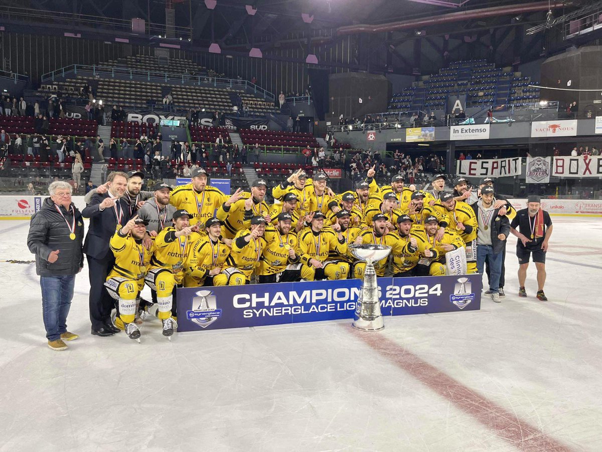 Dragons de Rouen (@dragonsderouen) on Twitter photo Champions de France 2024 !! 🏆🇫🇷 Champions de France 2024 !! 🏆🇫🇷