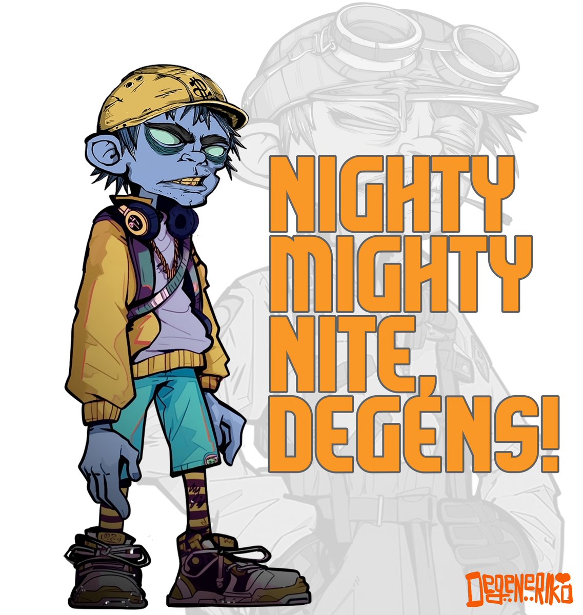 GN you kickass #NFTCommunity! Monday done! Sleep now, repeat tomorrow! A big degen heart to ya' all! #NFT #digitalart