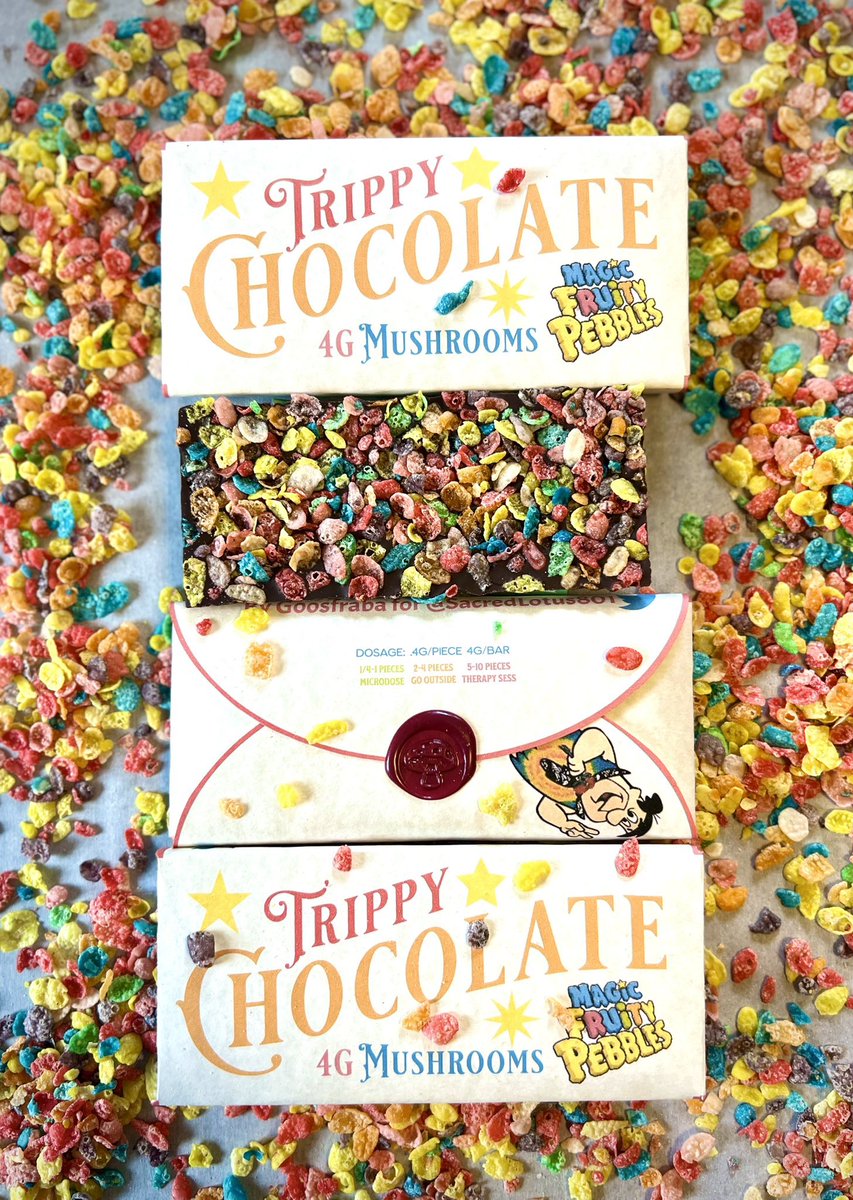 Okayyyy everyone ✨GIVEAWAY TIME✨ ONE person will win ONE of these 4g 🍄🍫 I will draw the winner Saturday morning 4/20 🍃💨 So get your entries in Make sure you’re following @GoosfrabaCo (Get them lots of followers for when they get back from vacation!) follow ✨me✨…