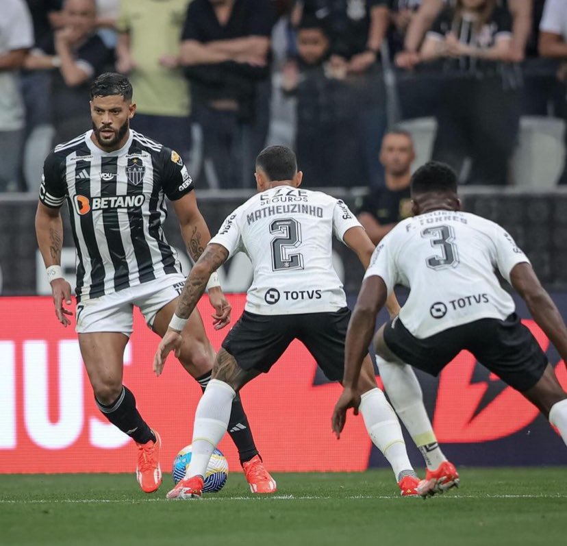 📺 | Jogo do Corinthians contra o Atlético Mineiro se consolidou como a maior estreia em audiência do Brasileirão desde 2021. Superou também oito das últimas doze edições anteriores.