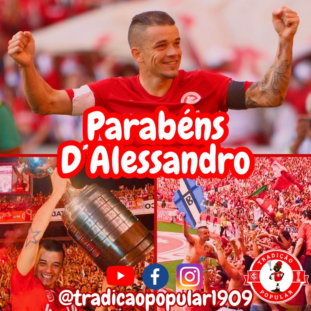 tradicaopopular's tweet photo. D’ALESSANDRO, E DALE D’ALESSANDRO, E DALE D’ALESSANDRO, E DALE D’ALESSANDROOOOO!!!

Basta escutar dentro da cabeça esse canto pra correr uma lágrima pelo rosto. Que saudade! Desde que tu deixou o gramado do Beira-Rio não houve mais quem pudesse usar aquela braçadeira como tu usou https://t.co/9B7wXofQ0i