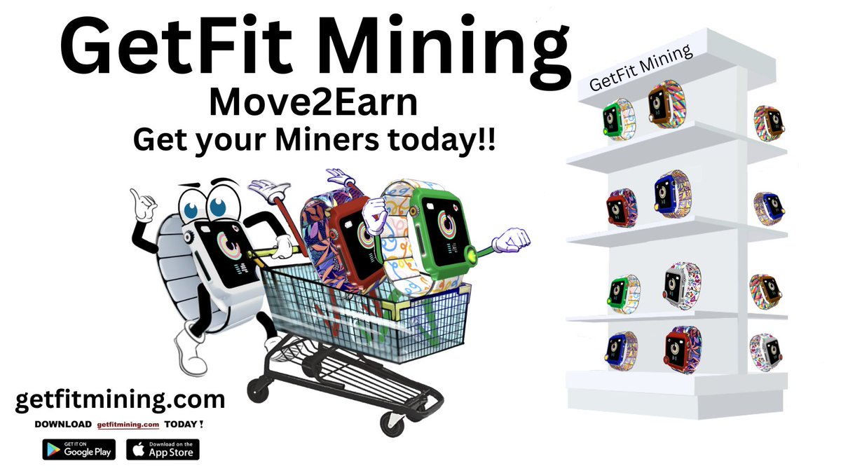 GetFit with GetFit Mining! Get your NFT today and start earning Rewards!! Join our Telegram group to get more information or visit our website!! #fitness #gym #workout #fitness #fit #motivation #health #lifestyle #FitnessGoals #NFTs #gymlife #NFTCommunity t.me/getfitactivity…