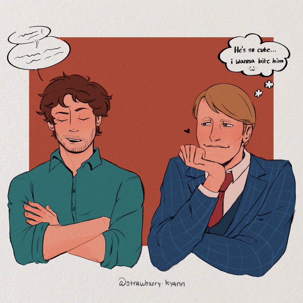 I forgot to post this here aaaa #hannigram