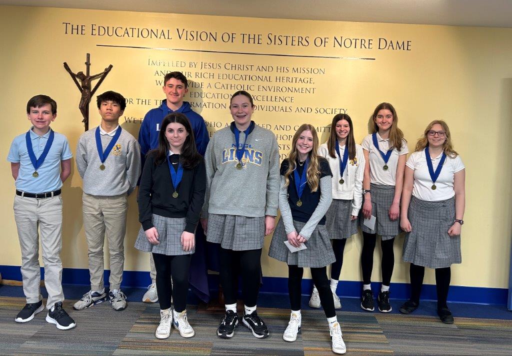 ndes13000's tweet photo. 8th grade students at NDMS recently participated in the Regional Ohio History Day competition at Youngstown State University. We participated in the Exhibit (Tri-Fold), Website, and Documentary categories and 9 students will be advancing to the State Competition in Columbus! https://t.co/d3vsYdOBIK
