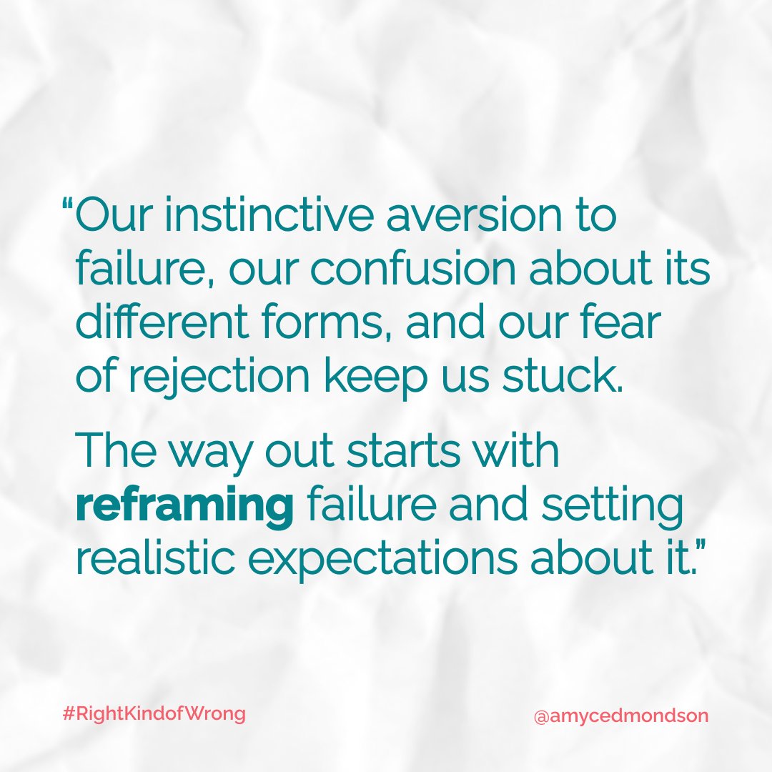 Failures may never be fun, but with practice using new tools and insights, they can become less painful and easier to learn from. Quote from pg. 48 of #RightKindOfWrong...grab your copy here to learn about strategies for #reframing #failure: bit.ly/RKWBook