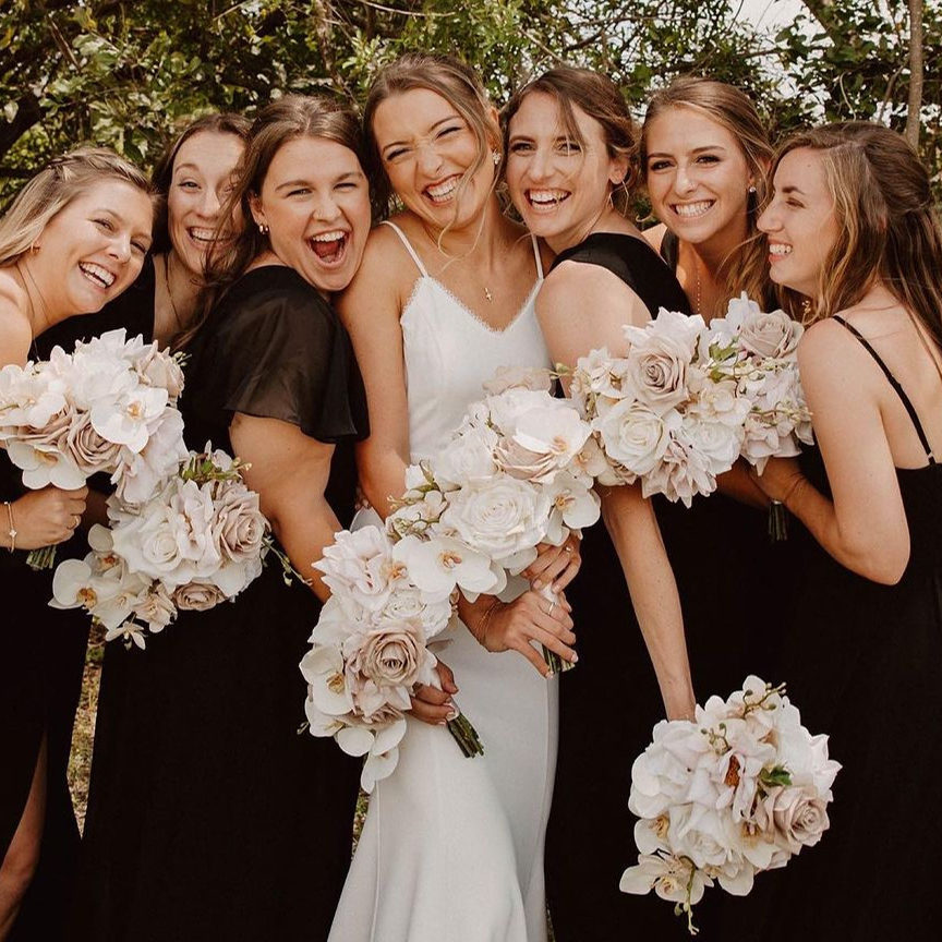 who's ready to catch the bouquet? 💐 here are some #lulusweddings bridesmaid looks we've been loving from our community 💌 comment your fave color scheme below now! #lovelulus #youinlulus #bridesmaiddresses