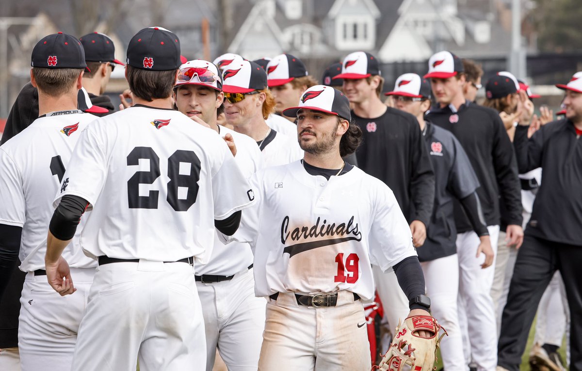 The @nccbaseball game vs North Park, scheduled for tomorrow (Tuesday, April 16) has been moved up to a 1pm start due to the weather forecast in the evening. 🗓️ : northcentralcardinals.com/sports/basebal… #WeAreNC #W2W