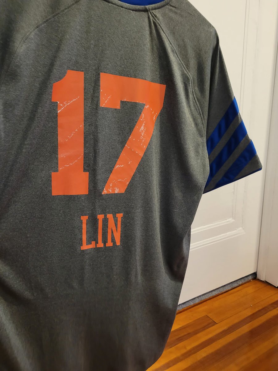 Will I wear my Knicks warmup jersey (circa 2012) to the IF LIN CAN launch event? Come to @BooksofWonder tomorrow night (4/16) at 6pm to find out!