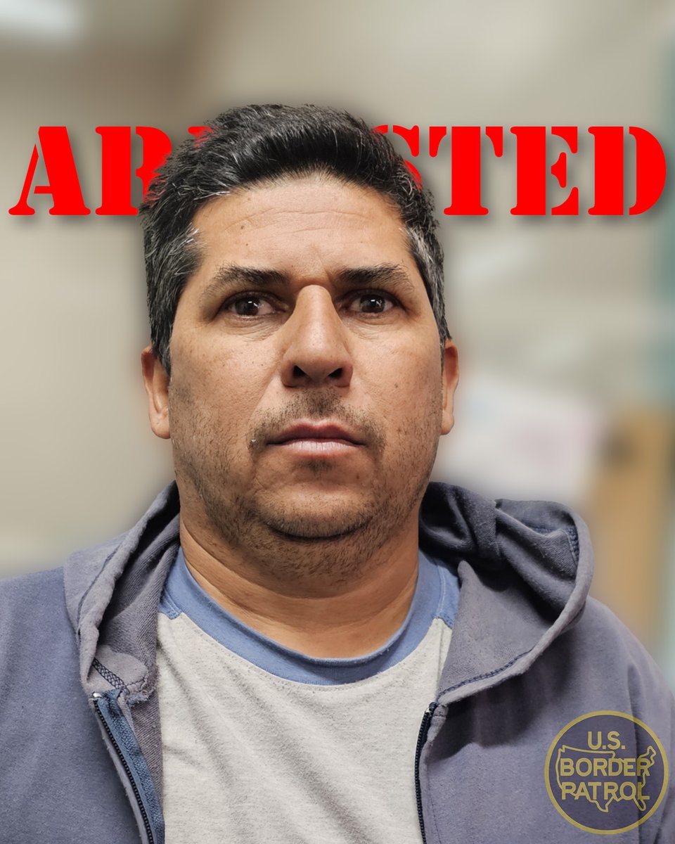 4/10: USBP agents in Santa Teresa, NM arrested a foreign national wanted for attempted murder out of El Salvador. The subject faces criminal prosecution and repatriation back to El Salvador to stand trial for these charges. Great work @USBPChiefEPT