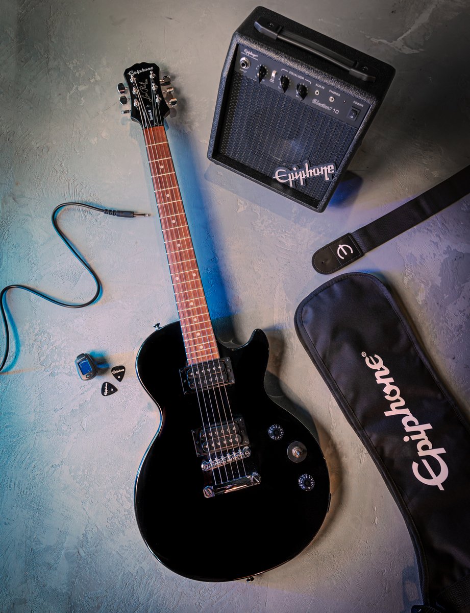 Everything you need to start rocking! Get started HERE: ow.ly/KvK950RgA1t #epiphone #foreverystage