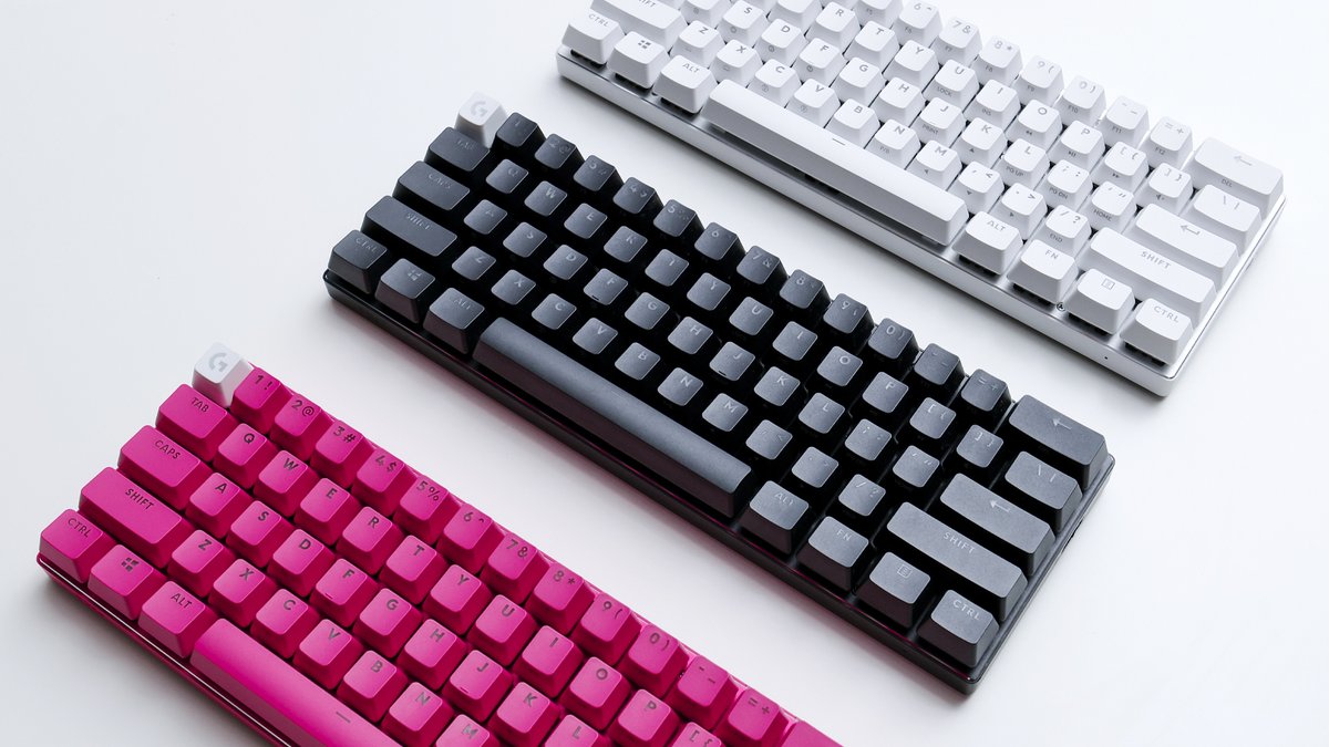 Ready to win in pink, black or white. logitechg.com/pro-x-60