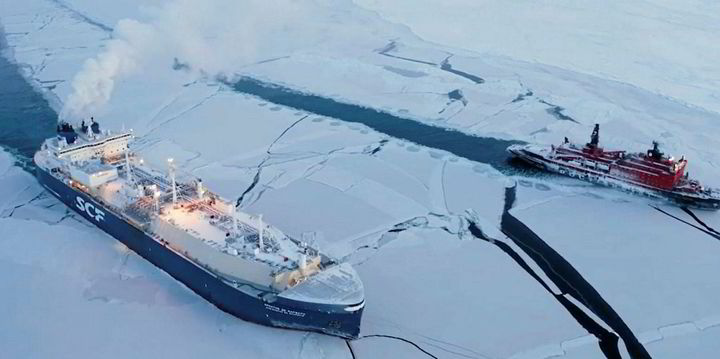 WHO SAID SANCTIONS DON'T WORK?

1/6  Russia has been exporting gas in LNG form from the LNG2 facility in the arctic. However it’s run into problems, and this week NOVTEK who operate the plant has issued ‘force majeure’ notices to customers saying they can't deliver