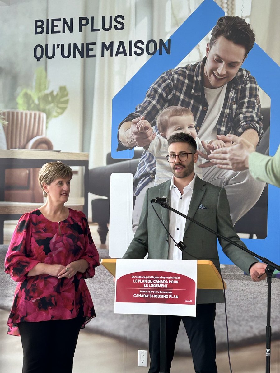On met en place des mesures efficaces pour lutter contre la crise du logement. J’ai discuté de notre #PlanSurLeLogement avec l’équipe de Maison Usinex la semaine dernière - ils répondent présent et sont engagés à faire partie de la solution comme plein d'autres PME au Canada 🍁