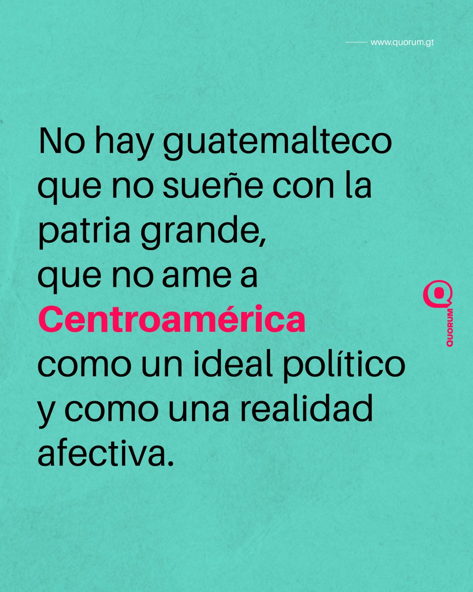 🇬🇹🇳🇮🇭🇳🇸🇻🇨🇷 Creemos en el sueño de la Patria Grande.