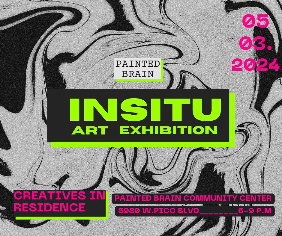 In partnership with the Community Impacts Arts Grant of LA County, we at Painted Brain and our Creatives in Residence program present our community art exhibition, In Situ, in which 8 artists reflect on their own individual environments and upbringing an… instagr.am/p/C5zFGy4JwWS/