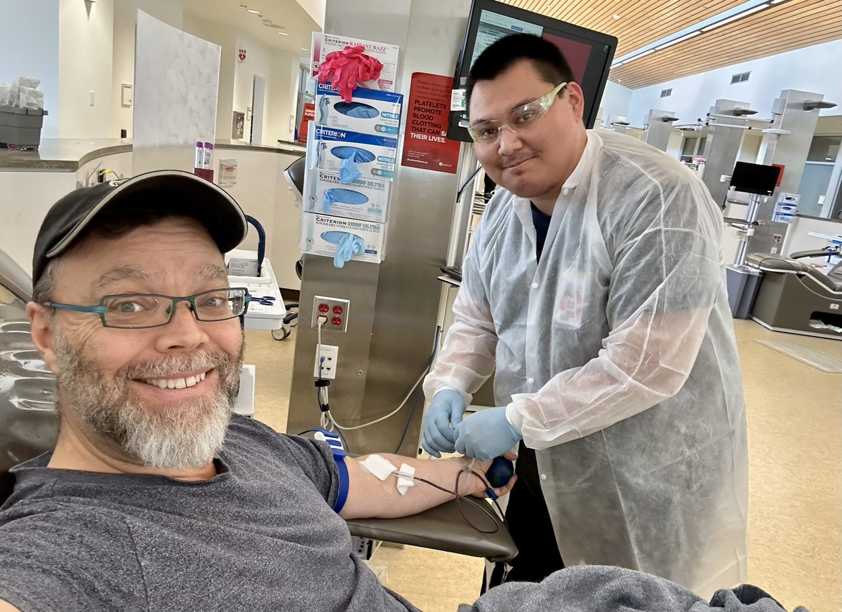 The blood bank (Anchorage) is low. Please consider donating.
