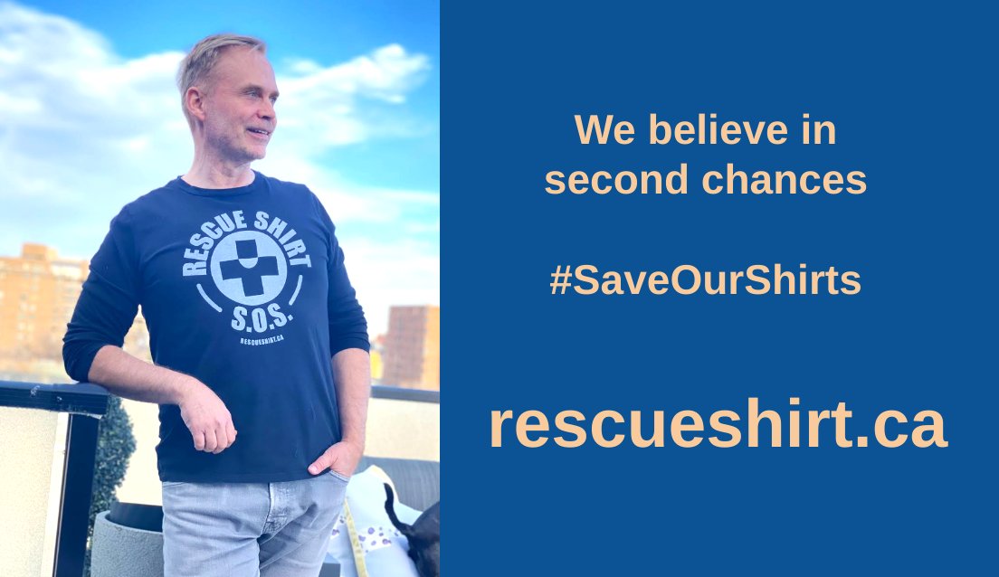 Rescue Shirt is taking unwanted, unworn T-shirts, turning them inside out & giving them new life with bold, fun new graphics. No one ever said waste diversion has to be a drag. The shirts are carefully curated from Ts destined for the landfill. rescueshirt.ca