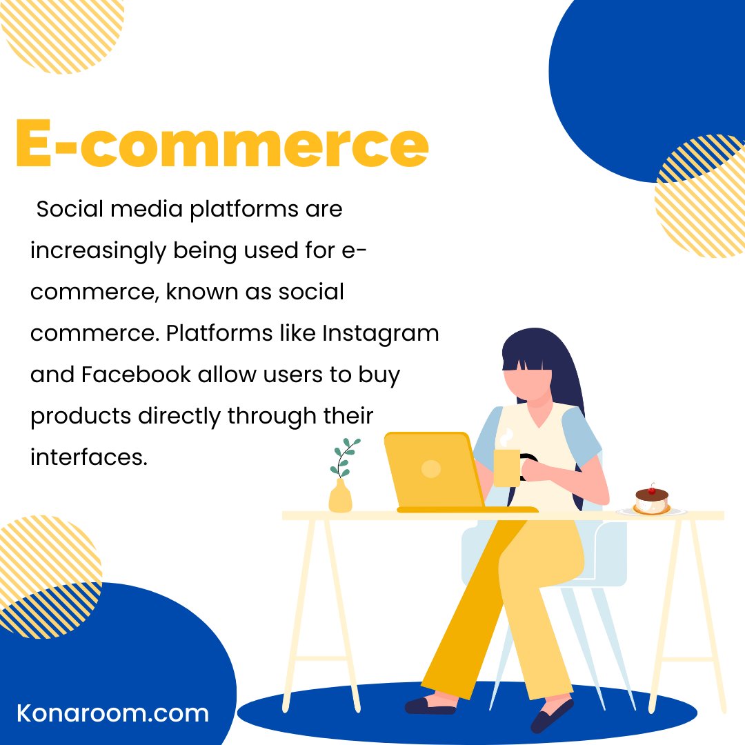 konaroom1's tweet photo. Social commerce, the convergence of e-commerce and social media, is transforming how consumers discover and purchase products. This burgeoning field leverages the interactive and community-driven aspects of social networks to enhance the
.
#SocialCommerce #EcommerceEvolution https://t.co/SsYVZ4Povy
