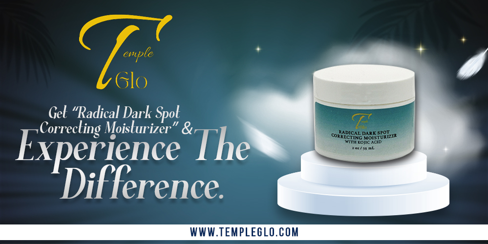 TempleGlowup's tweet photo. Dry, uneven skin with stubborn #darkspots? Temple Glo’s luxurious Radical Dark Spot Correcting Moisturizer is here to help!
This rich #formula, infused with kojic #acid, deeply hydrates while effectively fading #dark spots and hyperpigmentation.
🛒 https://t.co/kBfnu7RAYV https://t.co/pDrmr9F4Sz