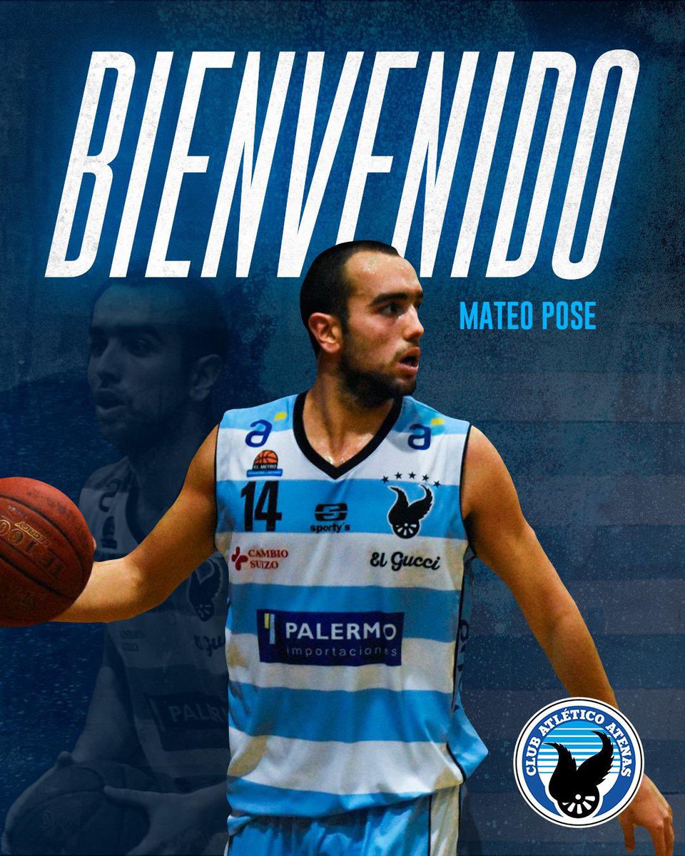 clubaatenas's tweet photo. BIENVENIDO NUEVAMENTE A CASA MATEO!! 🤍💙

Conoce las nuevas incorporaciones de Atenas para        la DTA 2024 🔝

⚪️🔵 LEVANTA LAS ALAS UN NUEVO ATENAS ⚪️🔵 https://t.co/vLXedrCjbV