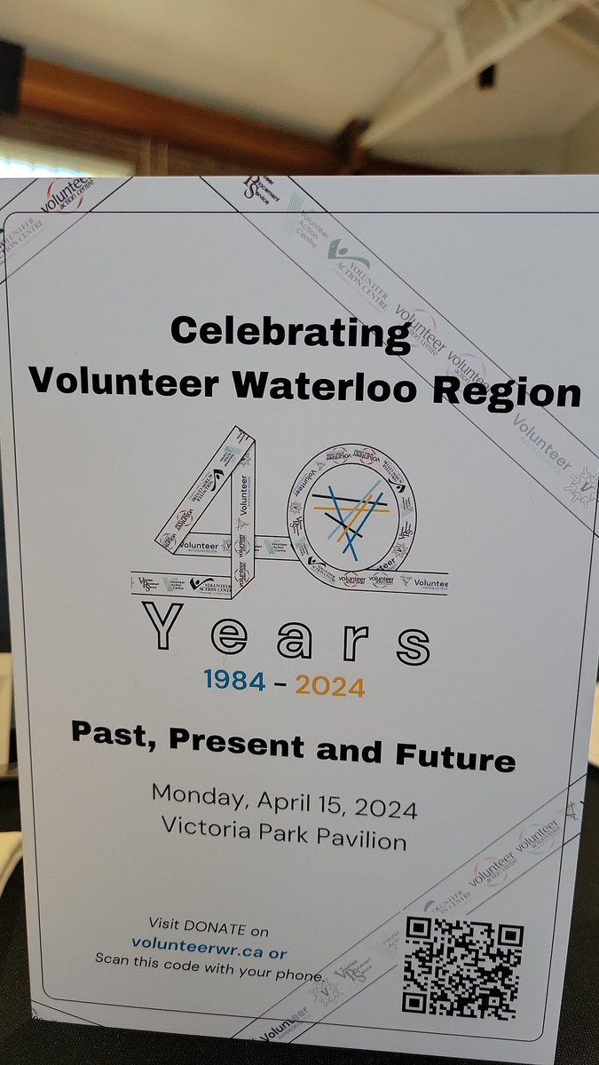 'Every moment matters' - the theme for #NationalVolunteerWeek . @StLouisWCDSB celebrating the past, present, and future with @volunteerWR at their 40th anniversary dinner