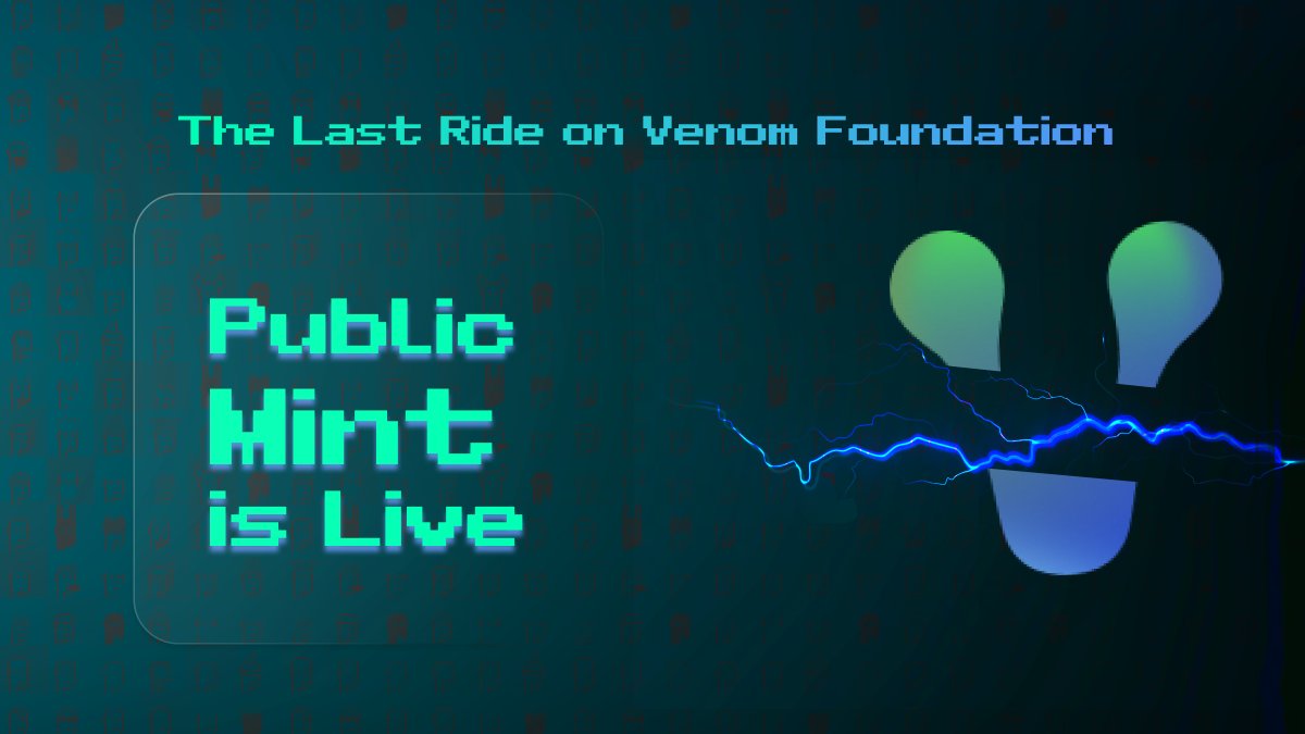 Monad Punks ⨀ (@monadpunks) on Twitter photo 🚀Public mint is now LIVE for one week!🚀
Despite the scammers' attempts, legit Venom Punks remains the pioneer and will continue to stand against scam collection <a href="/punks_venom/">Venom-Punks.com</a> and deceitful teams on <a href="/VenomFoundation/">Venom Foundation</a>.
Public Mint Link: venompunks.com/officialmint
Public Mint Price: 🚀Public mint is now LIVE for one week!🚀
Despite the scammers' attempts, legit Venom Punks remains the pioneer and will continue to stand against scam collection <a href="/punks_venom/">Venom-Punks.com</a> and deceitful teams on <a href="/VenomFoundation/">Venom Foundation</a>.
Public Mint Link: venompunks.com/officialmint
Public Mint Price:
