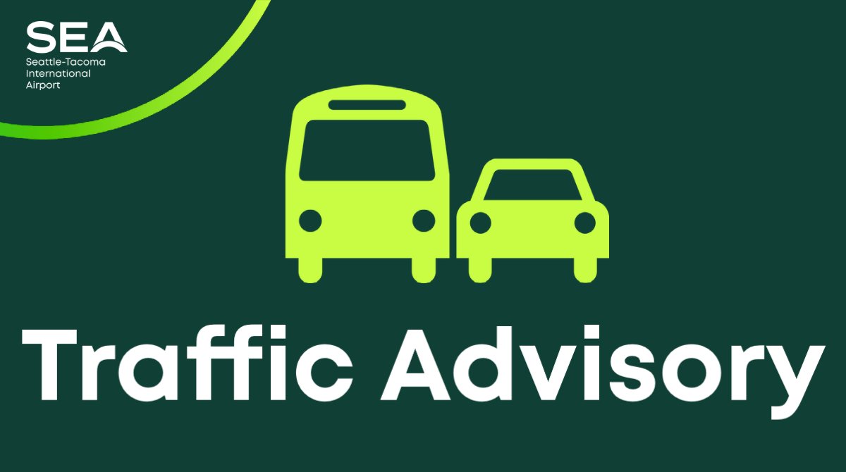 Monday 4/15 3:00 p.m. A demonstration has closed the airport expressway leading to SEA Airport. Travelers coming to the airport are urged to use alternate routes or take Light Rail and public transit. We will post updates as they’re available.