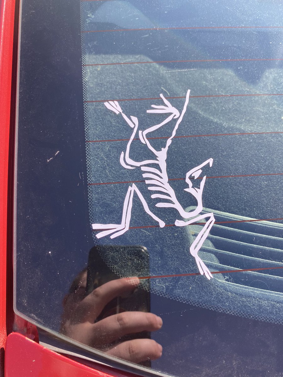 New car decal, Archaeopteryx rep…