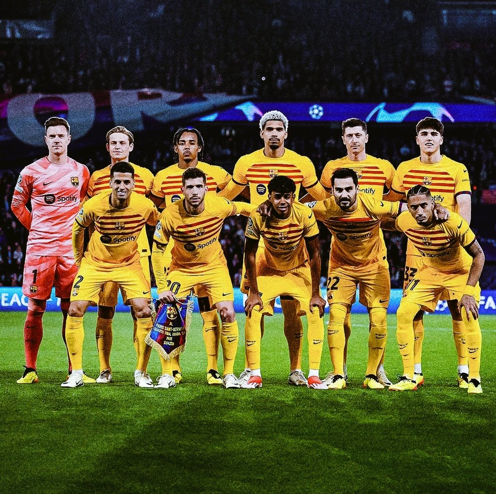 Mahito_Tomura's tweet photo. JOUR DE MATCH,
JOUR DE RÉSILIENCE,
JOUR DE VENGEANCE,
JOUR DE RENAISSANCE,
JOUR DE QUALIFICATION !!

AUCUN fan du FC Barcelone ne passera sans interagir avec ce tweet, Visca Barça! 💙❤️ https://t.co/vTMqbj5Y1e