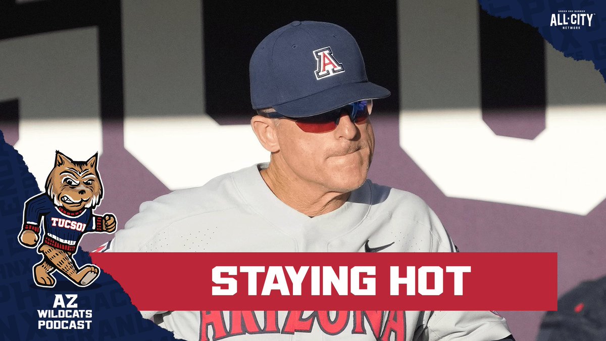 PHNX_Wildcats's tweet photo. A 5 minute back and forth between @ironmikeluke and @jasonscheer discussing the hot streak that Chip Hale and Arizona baseball is on!

https://t.co/K6YkF7ARjc https://t.co/oHGWeZbtte