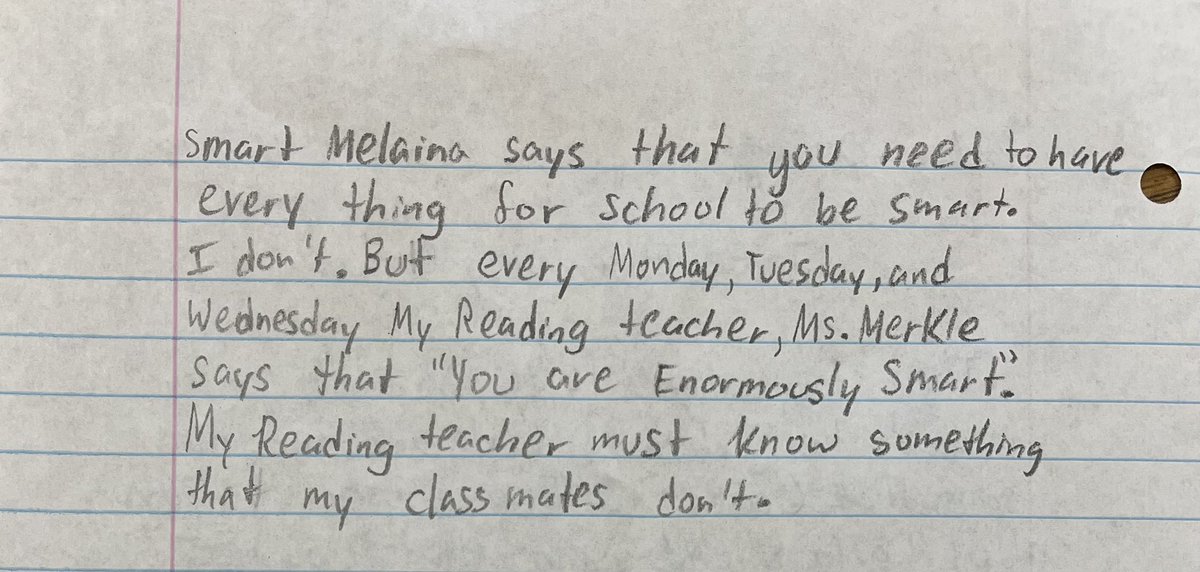 Miss_Merkle's tweet photo. Happy National Poetry Month from my very talented student that made an already sunny day even brighter!!☀️🥹 How lucky am I?!  #enormouslysmart https://t.co/NZdXHVvm6R